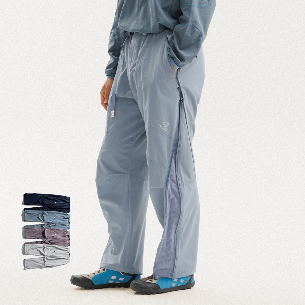 Outdoor Sport Waterproof Pants - サイドジッパーアウトドアスポーツ防水速乾カーゴパンツ男性女性ストリートルーズカジュアル Techwear トラックパンツジョガーパンツ