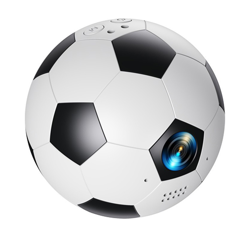 Outdoor Sport Camera - 1080PフルHD小型サッカーボール型カメラポータブル120 ° 広角屋外スポーツ用サムカムコーダー ウェアラブルキーチェーンビデオレコーダー