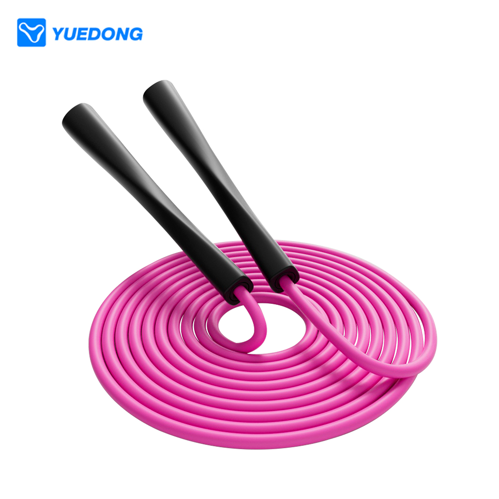 Speed Skipping Rope - YUEDONG 男女兼用 減量エクササイズ ジャンプロープ 調節可能なPVC製ジャンプロープ フィットネス