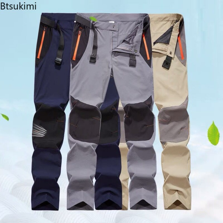 Outdoor Sport Waterproof Pants - 2026メンズスポーツ防水カーゴパンツ戦術的な速乾性ズボン男性用アウトドアハイキングキャンプ釣りカジュアルパンツビッグサイズ