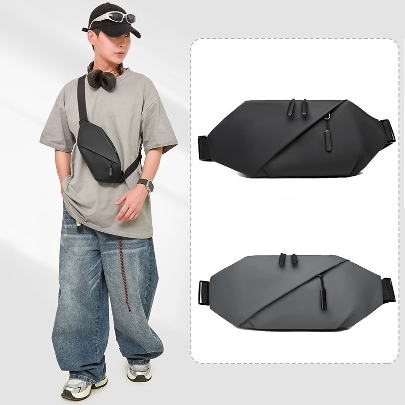Outdoor Sport Bag - 新しいメンズミニマリストアウトドアスポーツランニングジョギングウエストバッグ男性用防水ファニーパックスタイリッシュクロスボディベルトバッグウエストバッグ