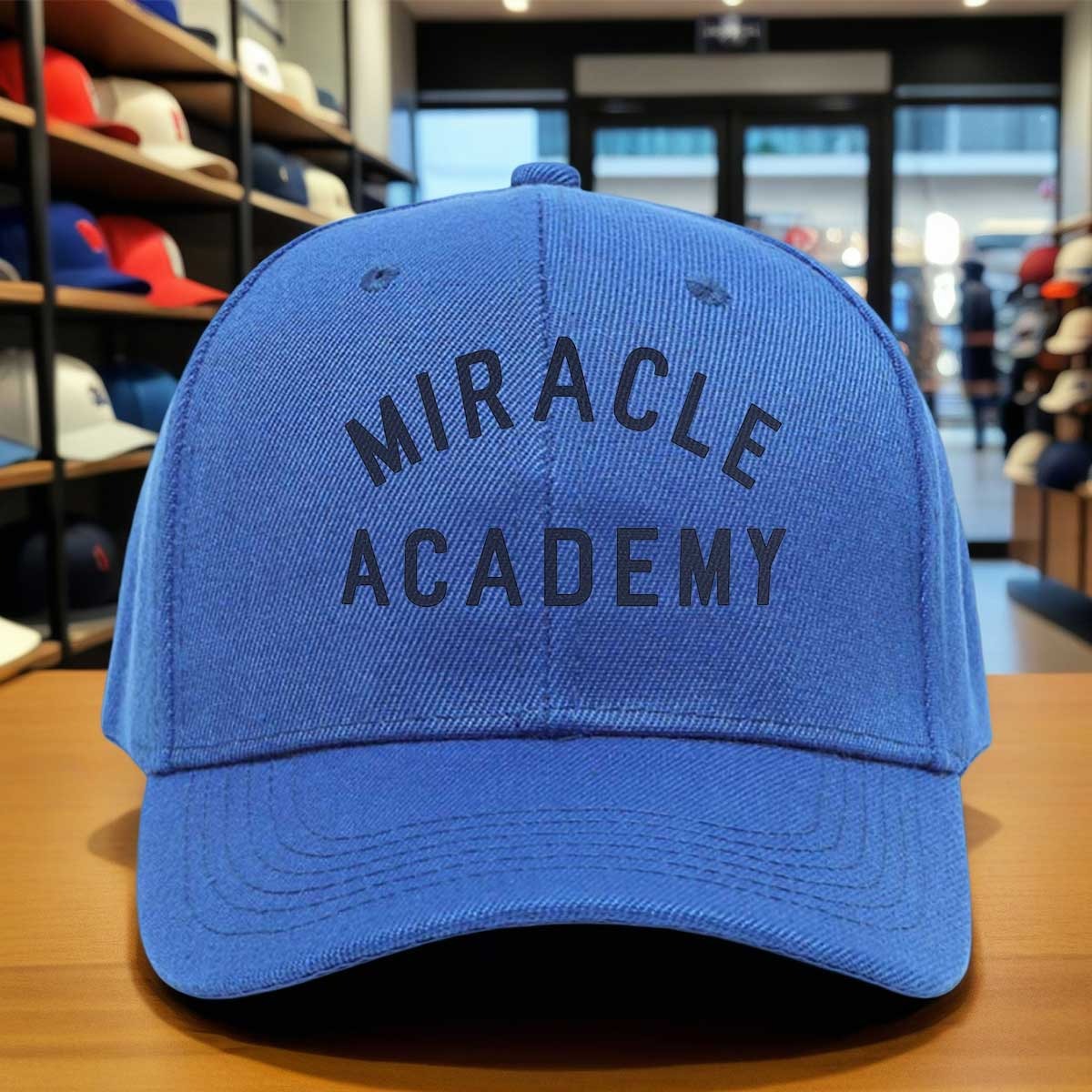 Academy Sports Outdoor - ミラクルアカデミー野球帽、男性と女性向けのスタイリッシュでモダンなキャップ、調節可能な通気性のあるキャップ、カジュアルなアウトドアスポーツヘッドウェア