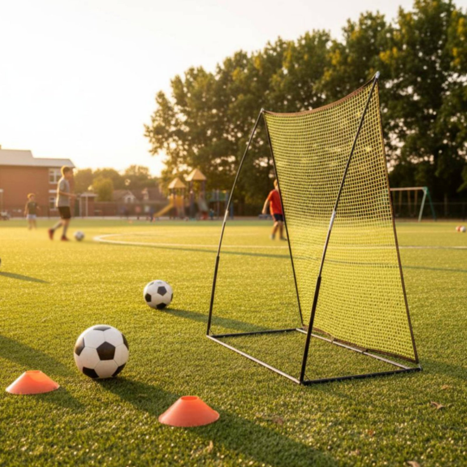 サッカーリバウンダーネット 屋外用 サッカーピッチバックネッ - Outdoor Sports Net のレビューと価格