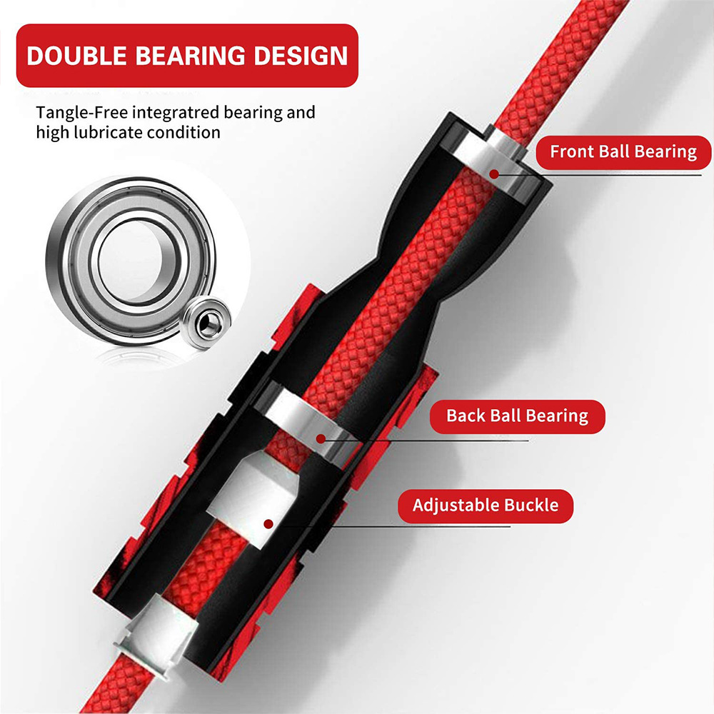 縄跳び,縄跳び,ジャンプ,フィットネス,長さ調節可能,トレー - Speed Skipping Rope のレビューと価格