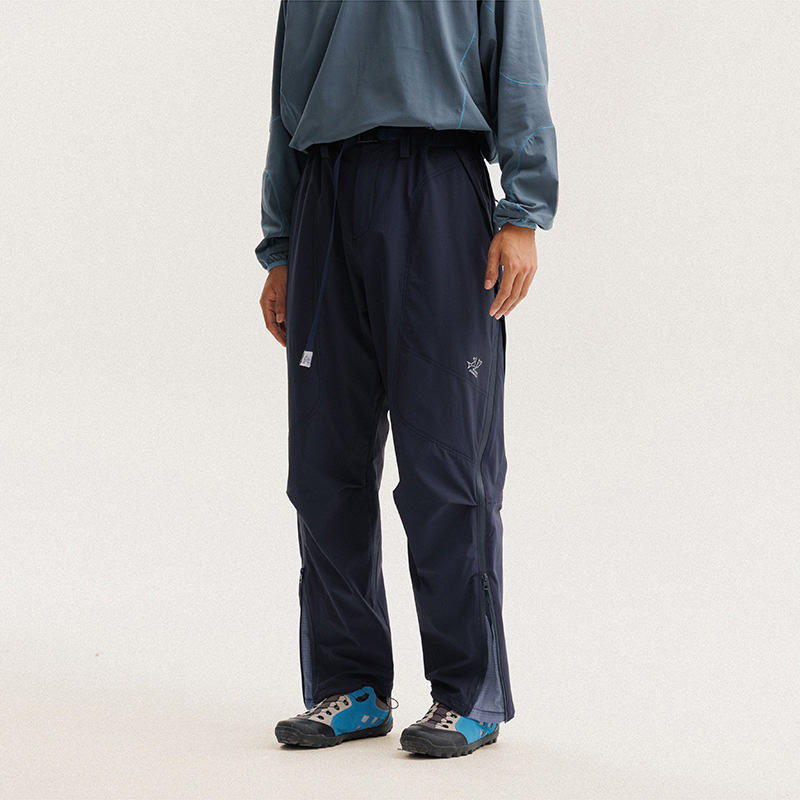 サイドジッパーアウトドアスポーツ防水速乾カーゴパンツ男性女性 - Outdoor Sport Waterproof Pants のレビューと価格