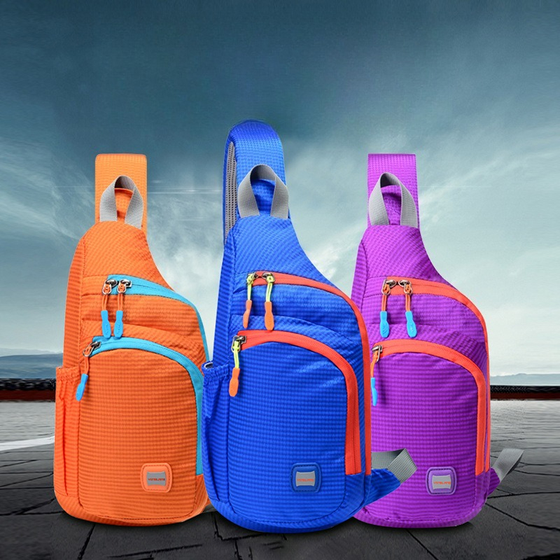 軽量防水スリングチェストバッグマルチジッパーポケット通気性ス - Outdoor Sport Bag のレビューと価格