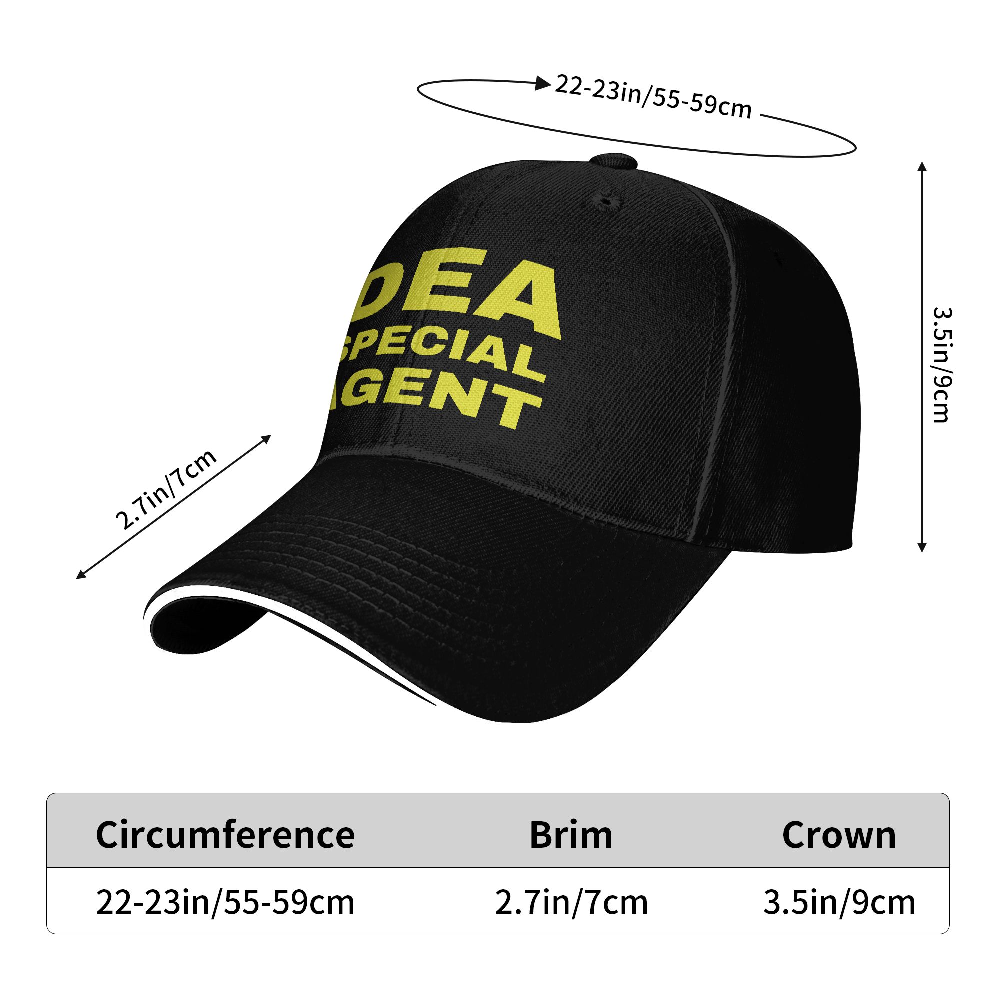 DEA 特別捜査官 USA ベースボールキャップ ヒップホッ - Outdoor Sport Usa のレビューと価格