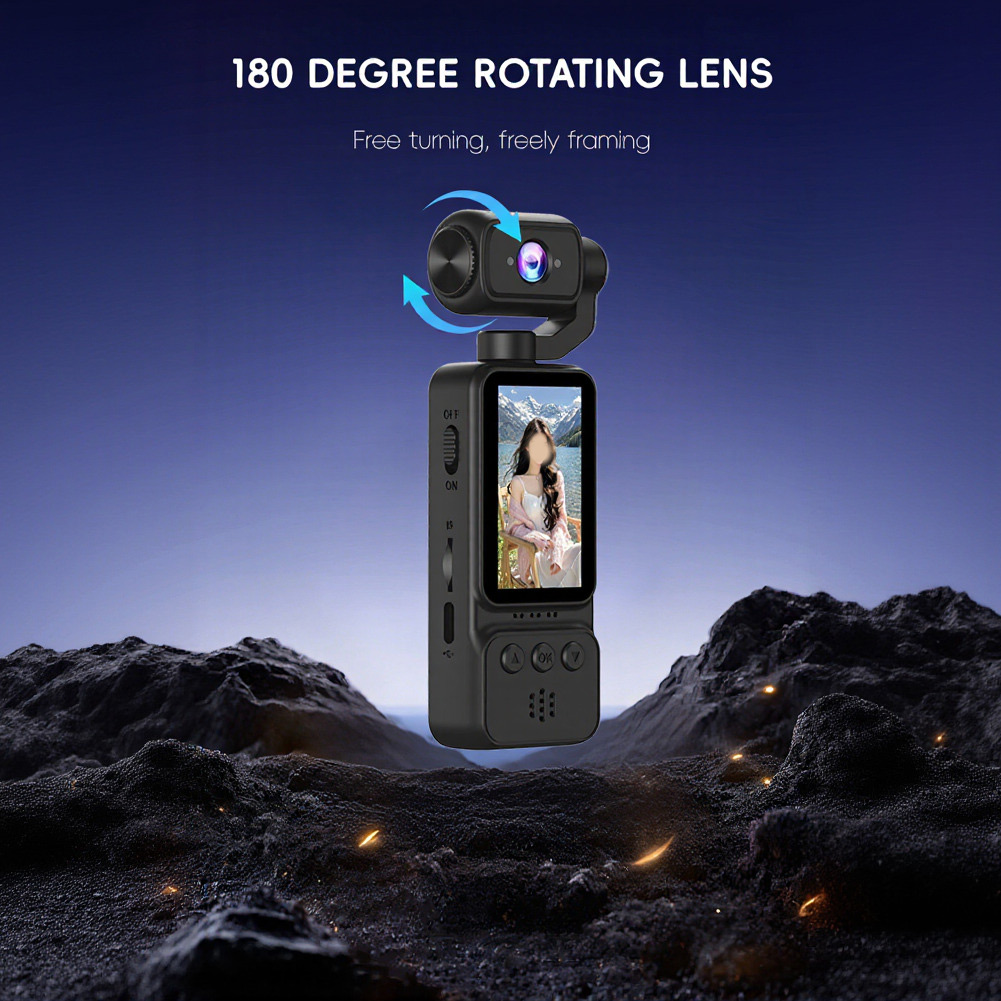 ハンディ型Vlog撮影機 4K WiFi HD ポケットカメ - Outdoor Sport Camera のレビューと価格