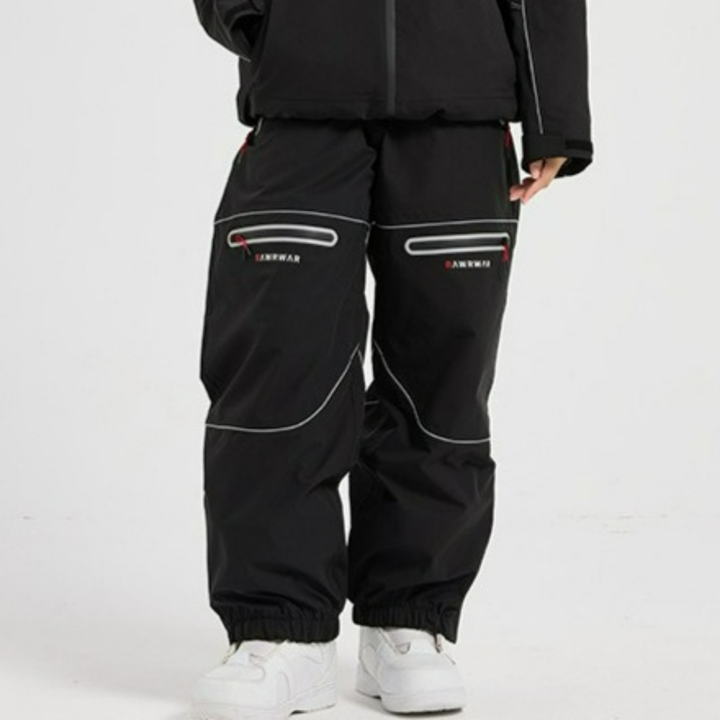 新しいダブルスキーパンツ冬の屋外スノーボードスポーツ防風防水 - Outdoor Sport Waterproof Pants のレビューと価格
