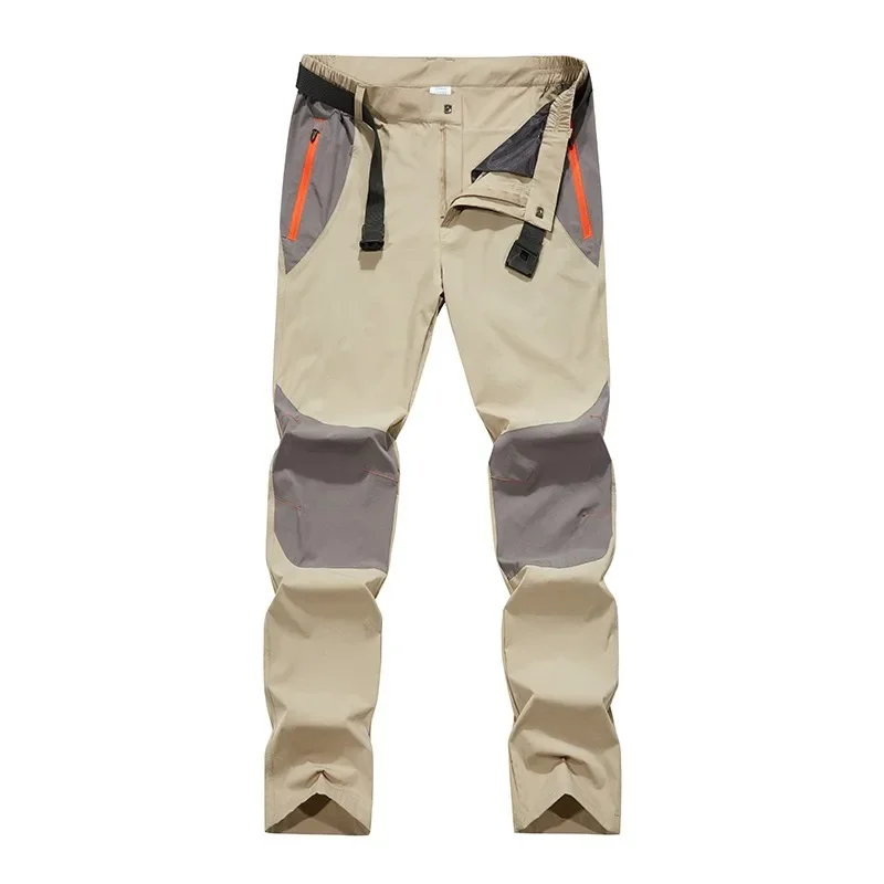 新しい男性防水カーゴパンツメンズ夏速乾長ズボン男性アウトドア - Outdoor Sport Waterproof Pants のレビューと価格