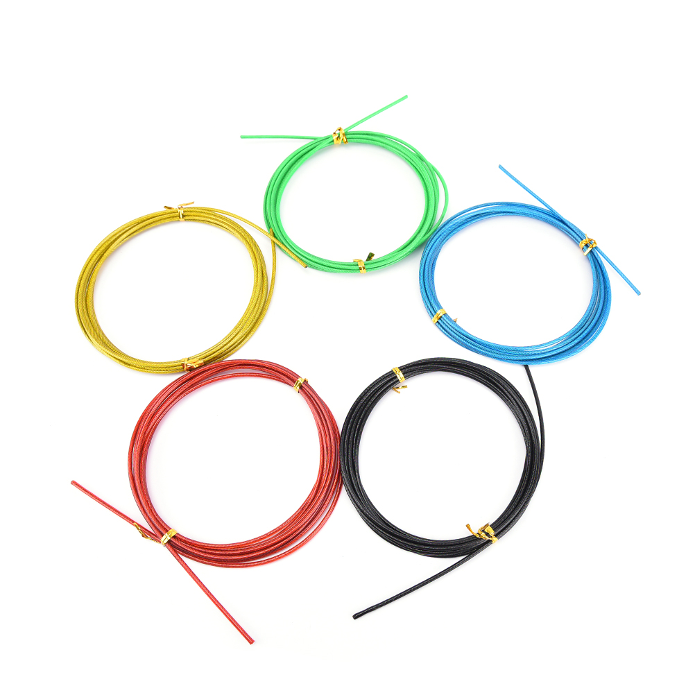 ジャンプロープ,3m,スペアスチールワイヤー,交換可能なワイ - Speed Skipping Rope のレビューと価格