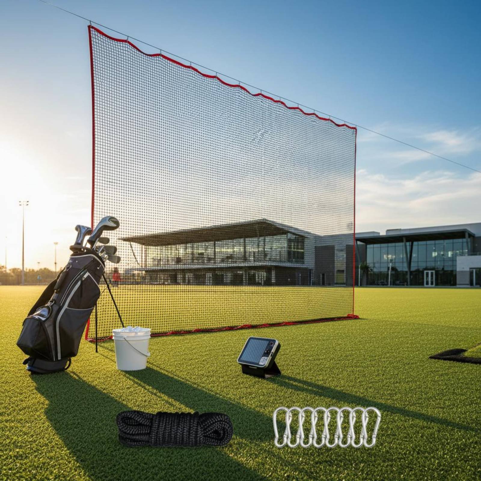ゴルフ練習ネット ソフトメッシュゴルフヒッティングネット ス - Outdoor Sports Net のレビューと価格
