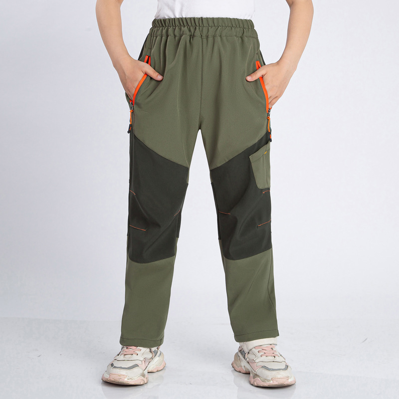 子供用の防水アウトドアハイキングパンツ,男の子と女の子用のク - Outdoor Sport Waterproof Pants のレビューと価格