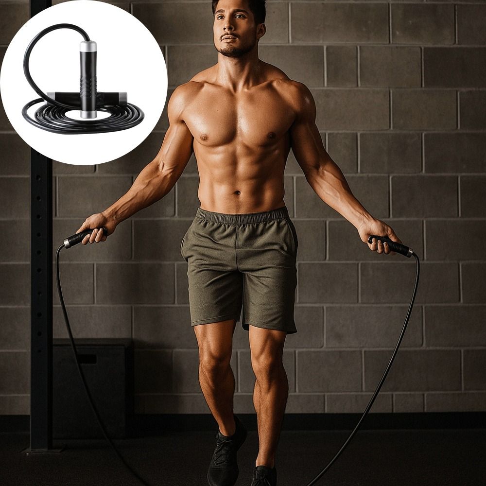 アルミ合金製耐荷重ジャンプロープ 長さ300cm ボールベア - Speed Skipping Rope のレビューと価格