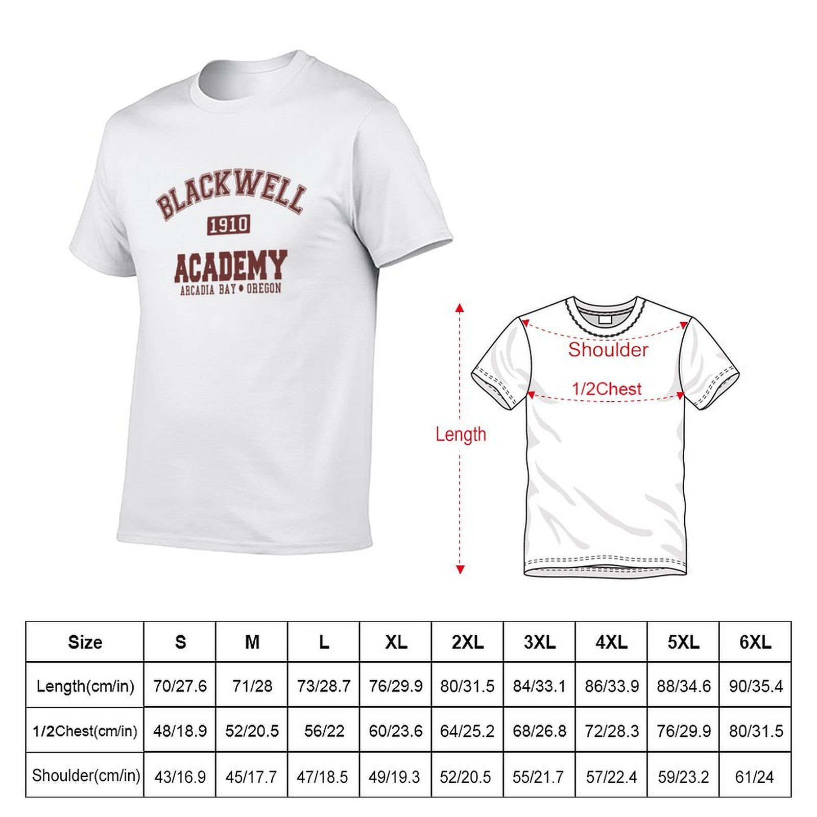 ライフ イズ ストレンジ ブラックウェル アカデミー Tシャ - Academy Sports Outdoor のレビューと価格
