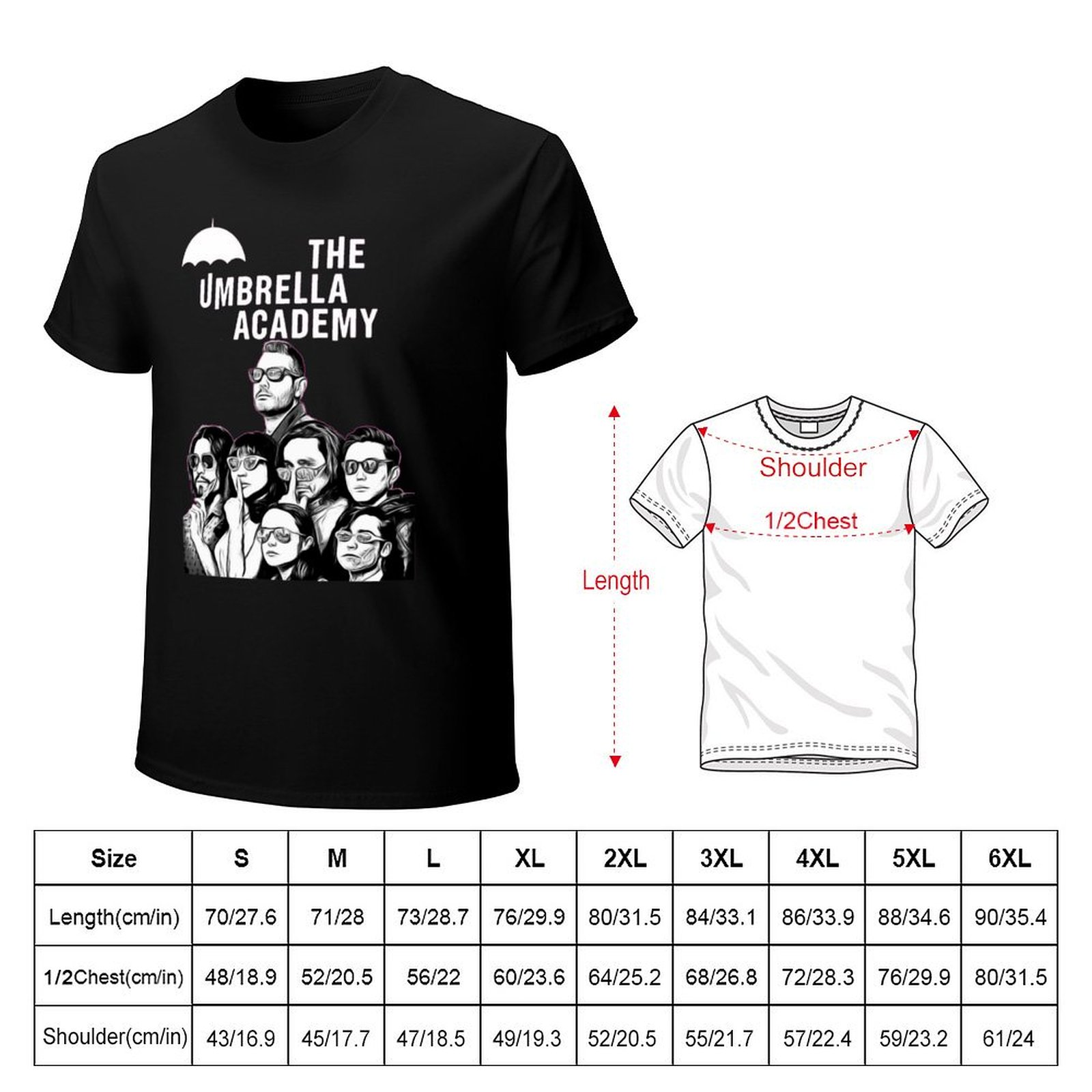 アンブレラ・アカデミー Tシャツ 速乾性アウトドアスポーツT - Academy Sports Outdoor のレビューと価格