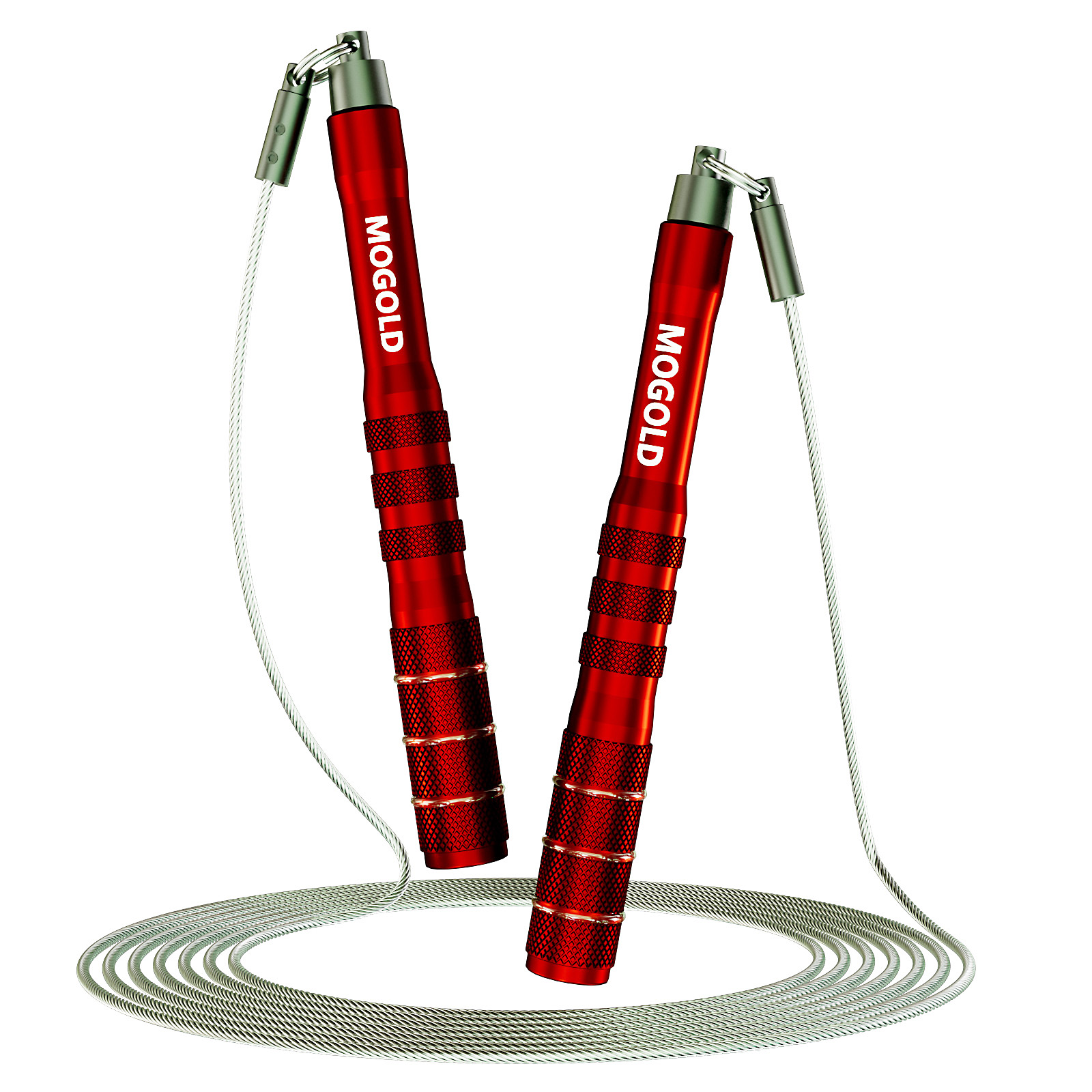 もつれ防止の高速縄跳び、調整可能な鋼線縄跳び、フィットネス、 - Speed Skipping Rope のレビューと価格