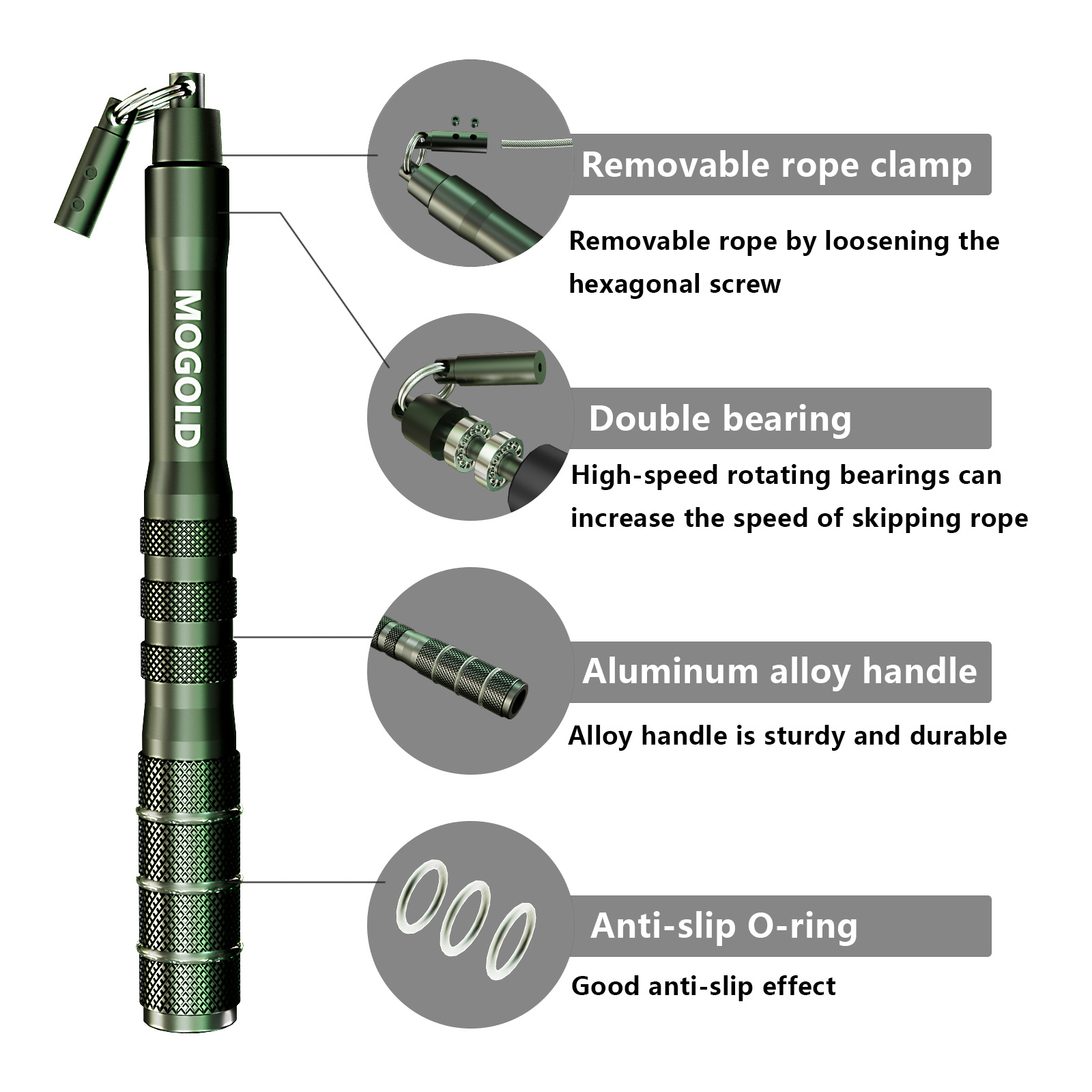 もつれ防止の高速縄跳び、調整可能な鋼線縄跳び、フィットネス、 - Speed Skipping Rope のレビューと価格