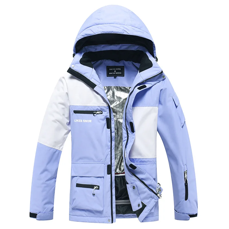 暖かいフード付きジャケットとパンツスーツ、男性、雪の衣装、ス - Outdoor Sport Waterproof Pants のレビューと価格