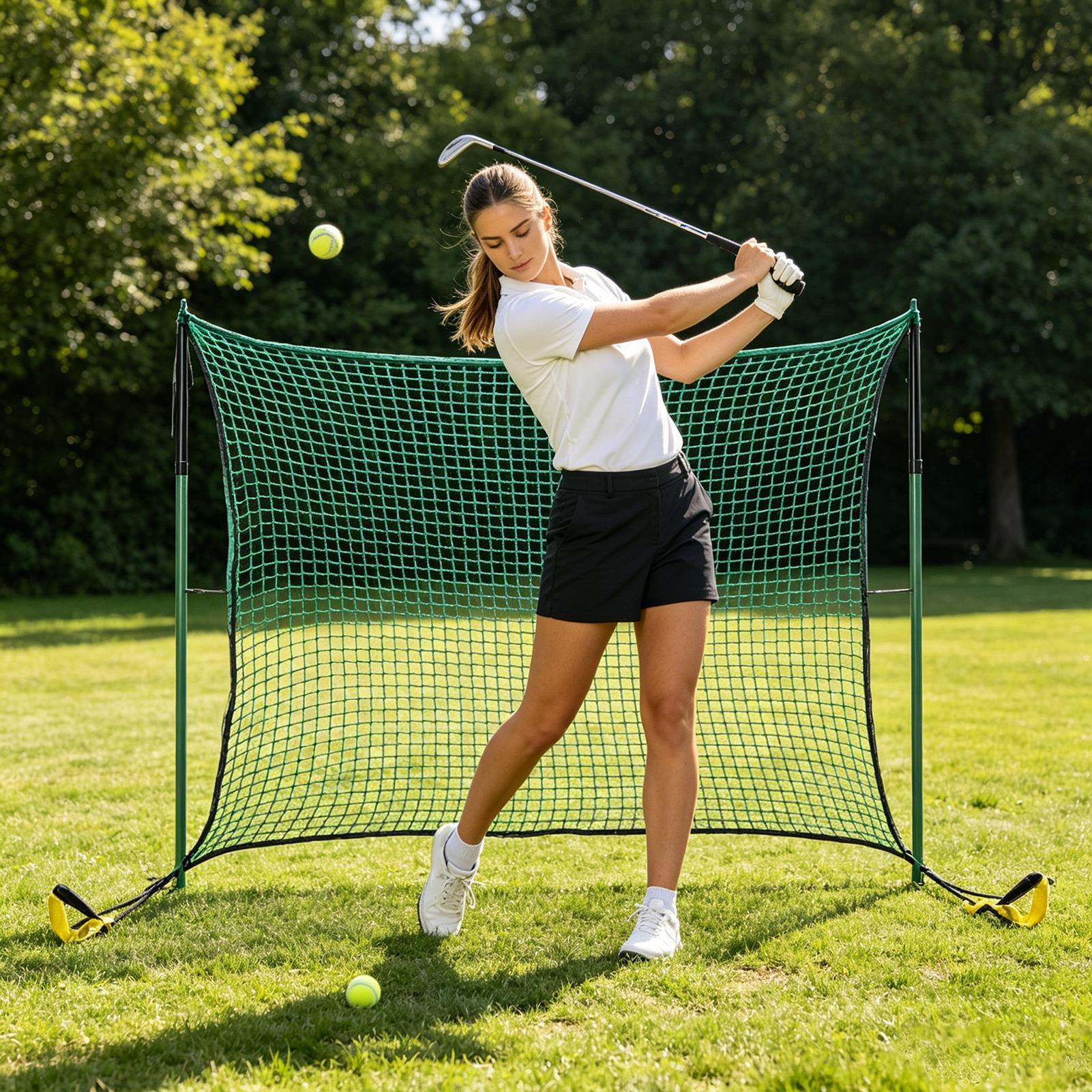 ゴルフヒッティングネット 屋外トレーニング スイング補助具  - Outdoor Sports Net のレビューと価格