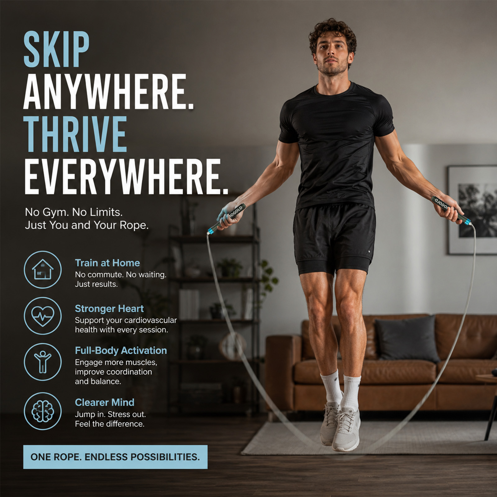 MOGOLDプロフェッショナルスピードジャンプロープ、メタル - Speed Skipping Rope のレビューと価格