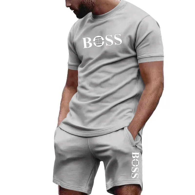 メンズツーピーススポーツウェア半袖Tシャツ＆パンツセット ラ - Outdoor Sport Leisure のレビューと価格