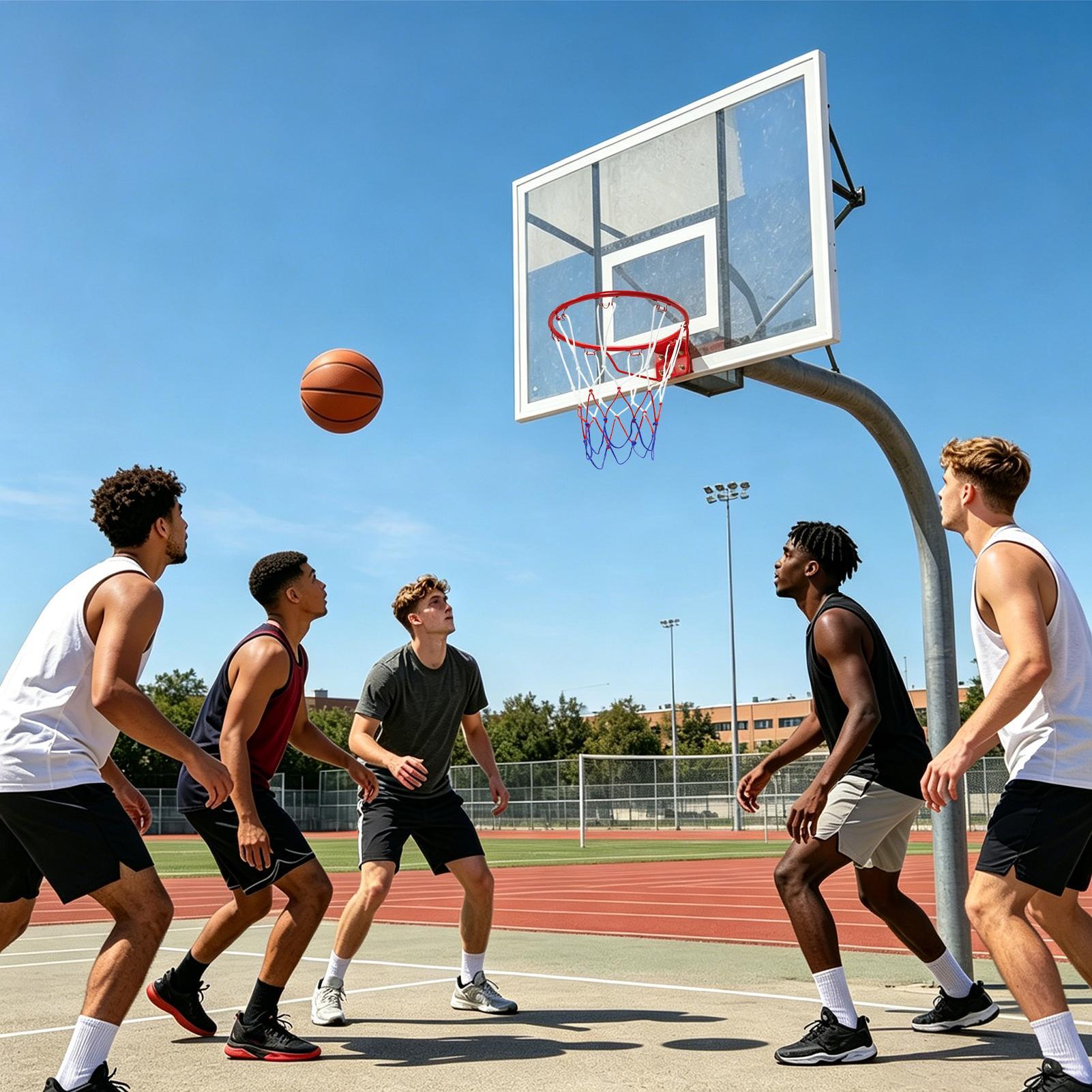バスケットボールリング スポーツボールバスケット ネット付き - Outdoor Sports Net のレビューと価格