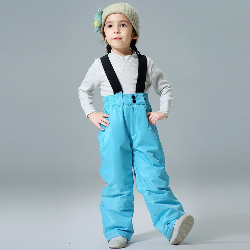 新しい冬の子供の男の子スキー暖かいパンツ屋外スポーツ防水防風 - Outdoor Sport Waterproof Pants のレビューと価格