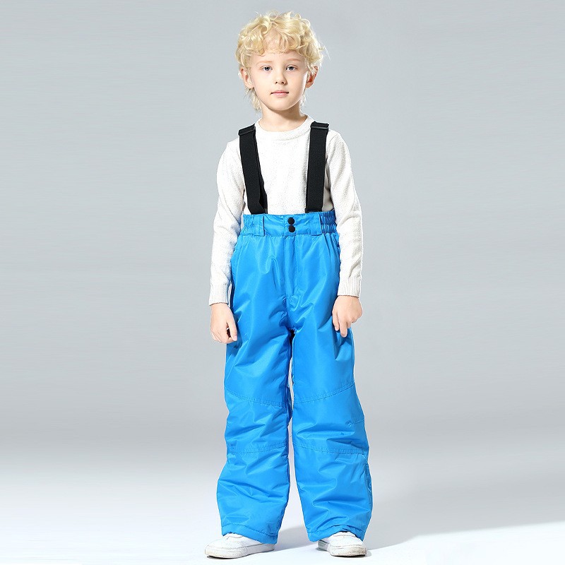 新しい冬の子供の男の子スキー暖かいパンツ屋外スポーツ防水防風 - Outdoor Sport Waterproof Pants のレビューと価格